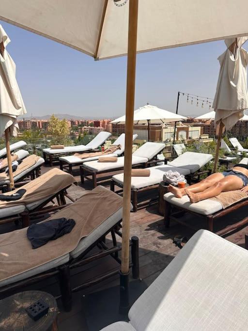 Appartement Centre Gare Gueliz Chic Et Cosy De Marrakech Маракеш Екстериор снимка